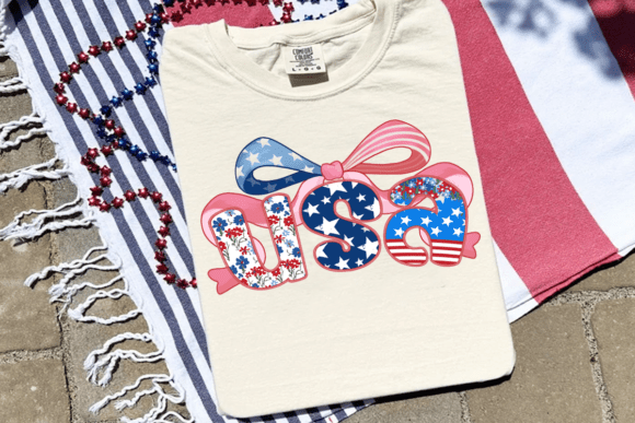 Faux Embroidery USA Png, Preppy Usa Png Review for Etsy Sellers